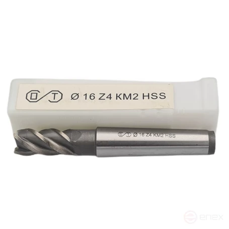 End milling cutter k/xb 16x32x117 z-4 KM2 HSS (FROM)