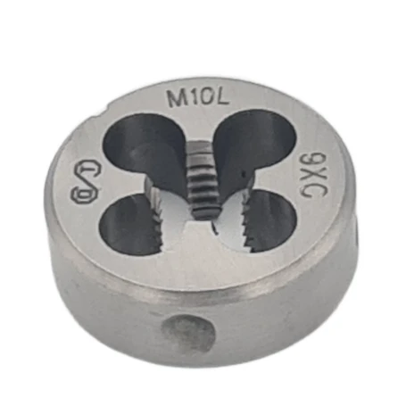 Плашка М 10х1,5 (Ф30) 9ХС 6g левая (ОТ) (1*5)