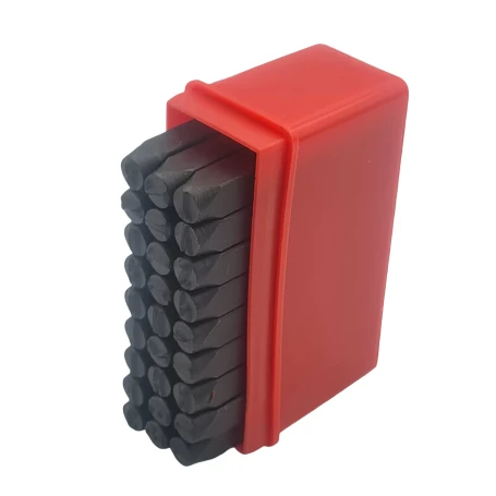 Клеймо буквенное латиница № 6 (комплект 27 шт.) (ОТ)