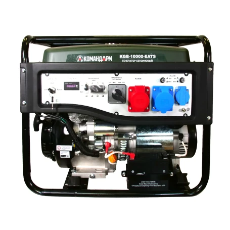 Генератор бензиновый Командарм 8,5 кВт KGB-10000-EATS