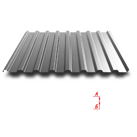 Trapezoidal sheet C20R 1100/1150 0.45 mm APPROX
