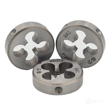 Плашка М 12х1,5 (Ф38) 9ХС 6g (ОТ) (1*5)