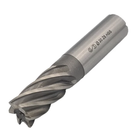 Фреза концевая ц/хв 20х38х104 z-6 HSS (ОТ) (1*2)