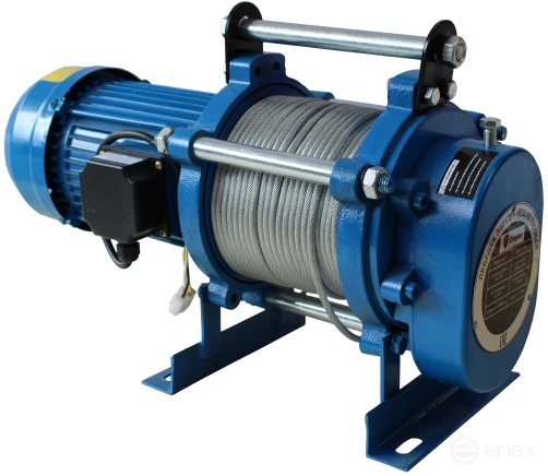 Electric traction stationary winch Shtapler KCD (J) 500/250kg 30/60m 220V