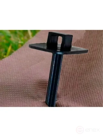 Peg for fastening agricultural fabrics, spunbond, geotextile, covering material and garter Geoplastboard, 18cm. 10 pcs.