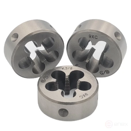 Плашка K 3/8 (Ф45) 9ХС 6g (ОТ) (1*5)