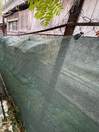 Крепеж для затеняющей и фасадной сетки 40 шт цвет черный