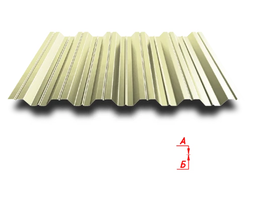 Profile sheet HC35 1000/1060 0.60 mm RAL 1014