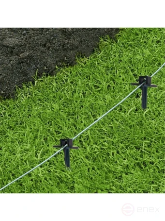 Peg for fastening agricultural fabrics, spunbond, geotextile, covering material and garter Geoplastboard, 18cm. 10 pcs.