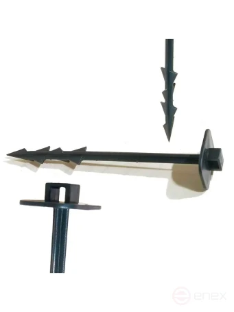 Peg for fastening agricultural fabrics, spunbond, geotextile, covering material and garter Geoplastboard, 18cm. 30 pcs.