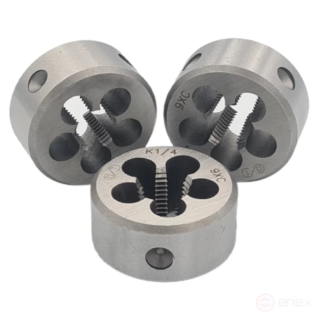 Плашка K 1/4 (Ф38) 9ХС 6g (ОТ) (1*5)