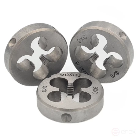 Плашка М 12х1,25 (Ф38) 9ХС 6g (ОТ) (1*5)