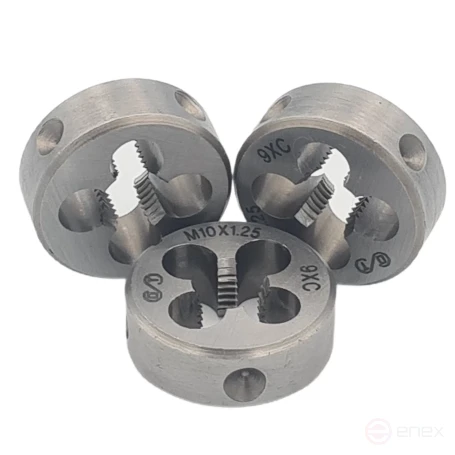 Плашка М 10х1,25 (Ф30) 9ХС 6g (ОТ) (1*5)