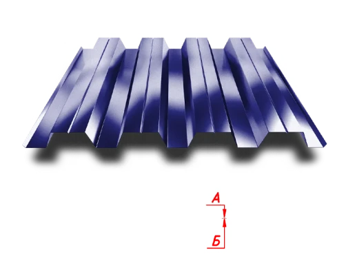 Profile sheet H60 845/902 0.65 mm RAL 5002