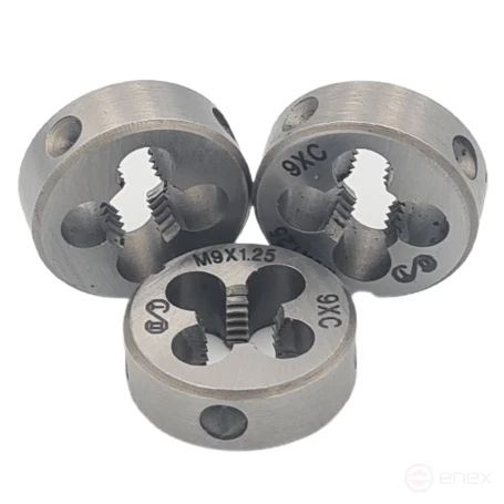 Плашка М 9х1,25 (Ф25) 9ХС 6g (ОТ) (1*5)