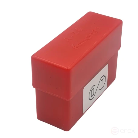 Клеймо буквенное латиница № 8 (комплект 27 шт.) (ОТ)