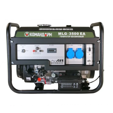 Генератор бензиновый Командарм 3,0 кВт MLG-3500EA