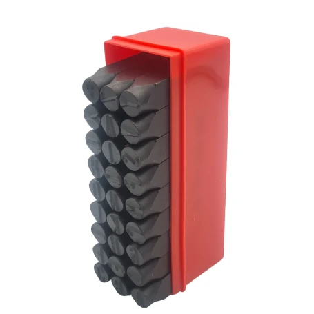 Клеймо буквенное латиница № 12,5 (комплект 27 шт.) (ОТ)