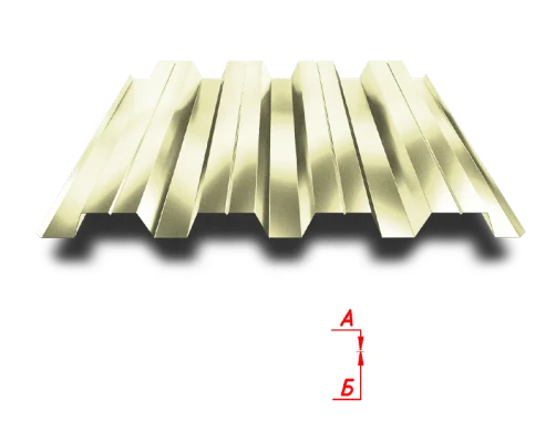 Профлист Н60 845/902 0.55 мм RAL 1014