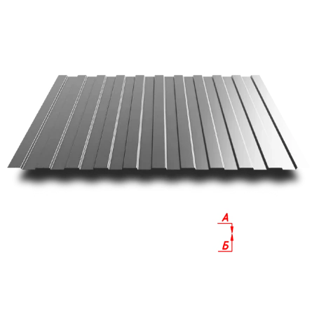 Profiled sheet C8 1150/1200 0.5 mm OTS