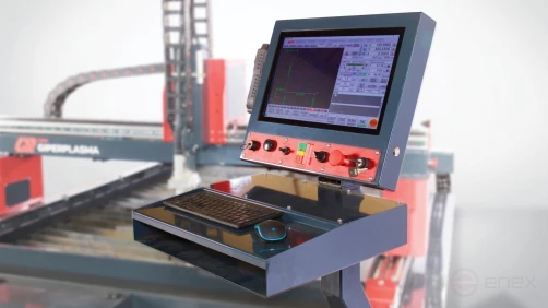 CNC Plasma Metal cutting Machine Giperplasma MAX | Enex