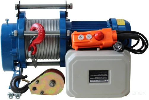 Electric traction stationary winch Shtapler KCD (J) 500/250kg 30/60m 220V