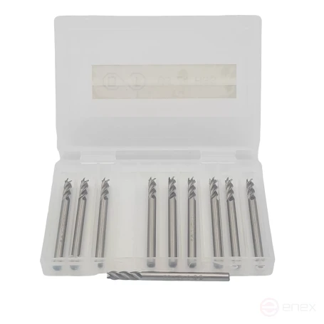 Фреза концевая ц/хв 3х8х40 z-4 HSS (ОТ) (1*10)