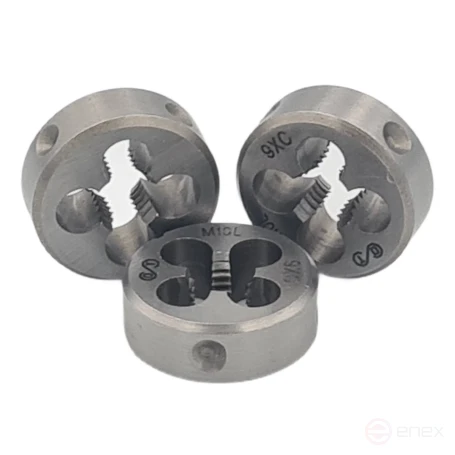 Плашка М 10х1,5 (Ф30) 9ХС 6g левая (ОТ) (1*5)