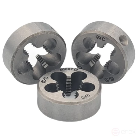 Плашка М 16х2,0 (Ф38) 9ХС 6g левая (ОТ) (1*5)