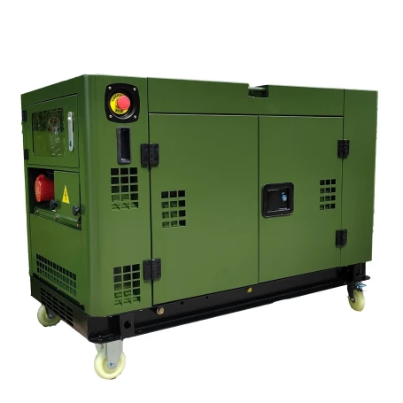 Industrial Komandarm 11.0 kW MLD-14000EA3 generator in a noise-proof casing