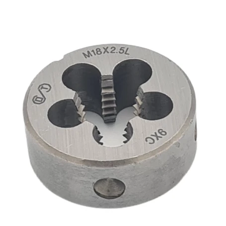 Плашка М 18х2,5 (Ф45) 9ХС 6g левая (ОТ) (1*5)