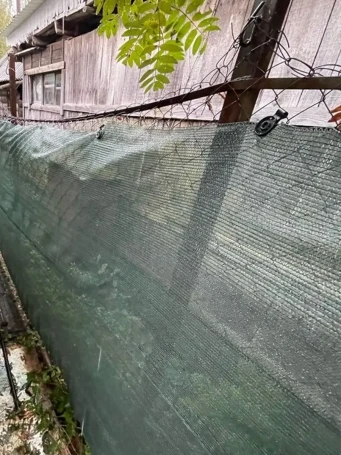 Fasteners for shading and facade mesh 20 pcs color black