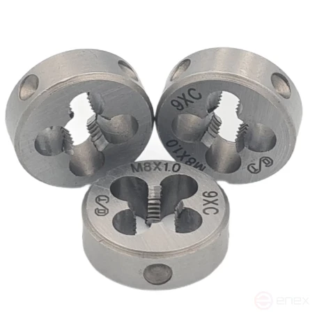 Плашка М 8х1,0 (Ф25) 9ХС 6g (ОТ) (1*5)