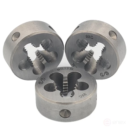 Плашка М 18х2,5 (Ф45) 9ХС 6g левая (ОТ) (1*5)