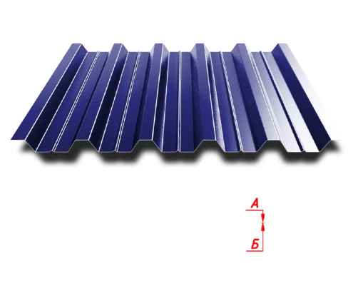 Профлист НС44 1000/1055 0.4 мм RAL 5002