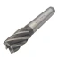 End milling cutter k/xv 40x63x188 z-6 KM4 HSS (FROM)