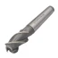 End milling cutter k/xv 30x53x155 z-3 KM3 HSS (FROM)