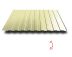 Trapezoidal sheet C8 1150/1200 0.4 mm RAL 1014