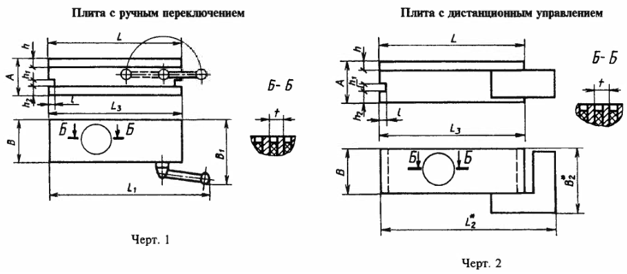 Основные размеры магнитных плит по ГОСТ16528-87.png